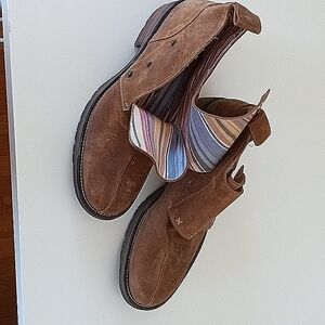 Very HIP 90's Vintage, yet good as NEW, Men's Brown ankle Boots